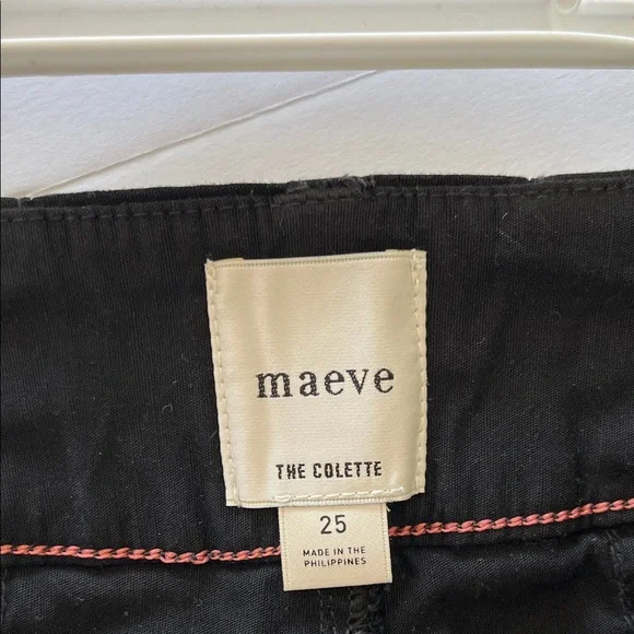 Anthropologie Black Wide-Leg Flare Jeans - Picture 2 of 4